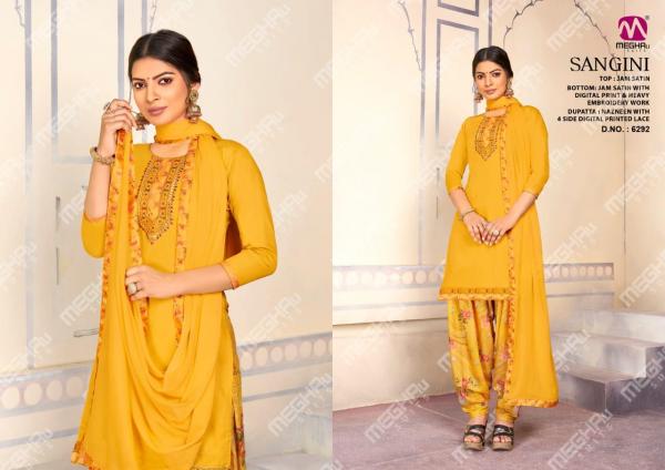 Meghali Sangini Designer Satin Ethnic Wear Salwar 